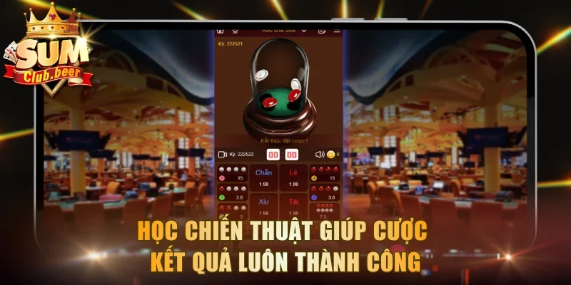 Học chiến thuật giúp cược kết quả luôn thành công