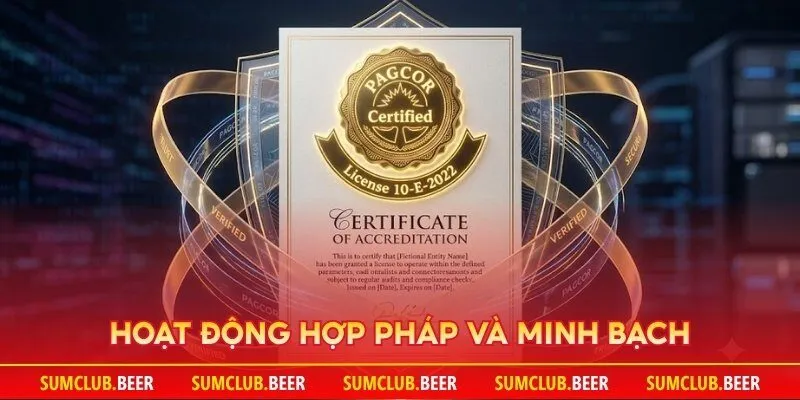 Sumclub 2026 – Chứng nhận hoạt động hợp pháp và minh bạch của sảnh cược.